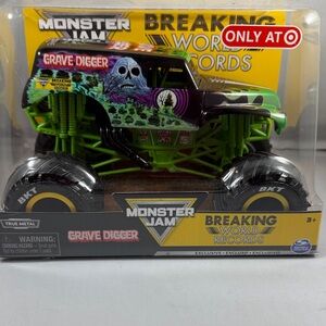 Monster Jam Grave Digger Toy Truck - Green and Black